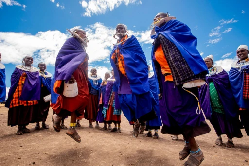 Sukkot - Maasai village